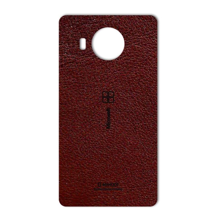 برچسب تزئینی ماهوت مدل Buffalo Leather مناسب برای گوشی Microsoft Lumia 950 XL MAHOOT Buffalo Leather Special Sticker for Microsoft Lumia 950 XL